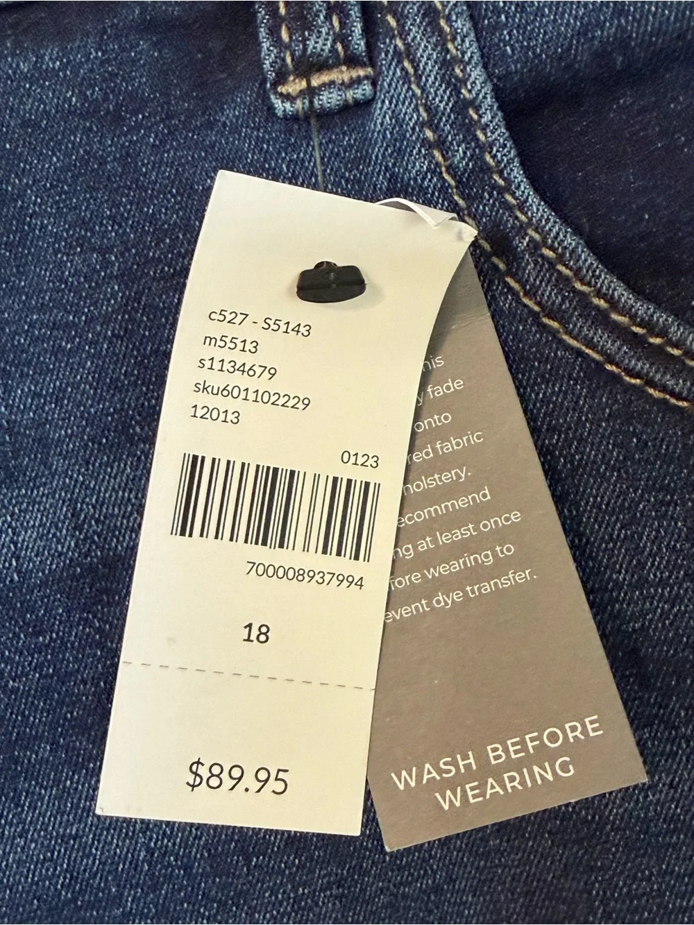 Lane Bryant Mid Rise Signature Fit Straight Ankle Flex Magic Waistband Jeans 18